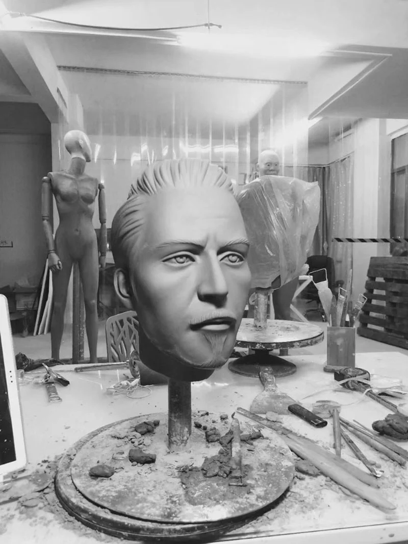 Mannequin Assembly Area