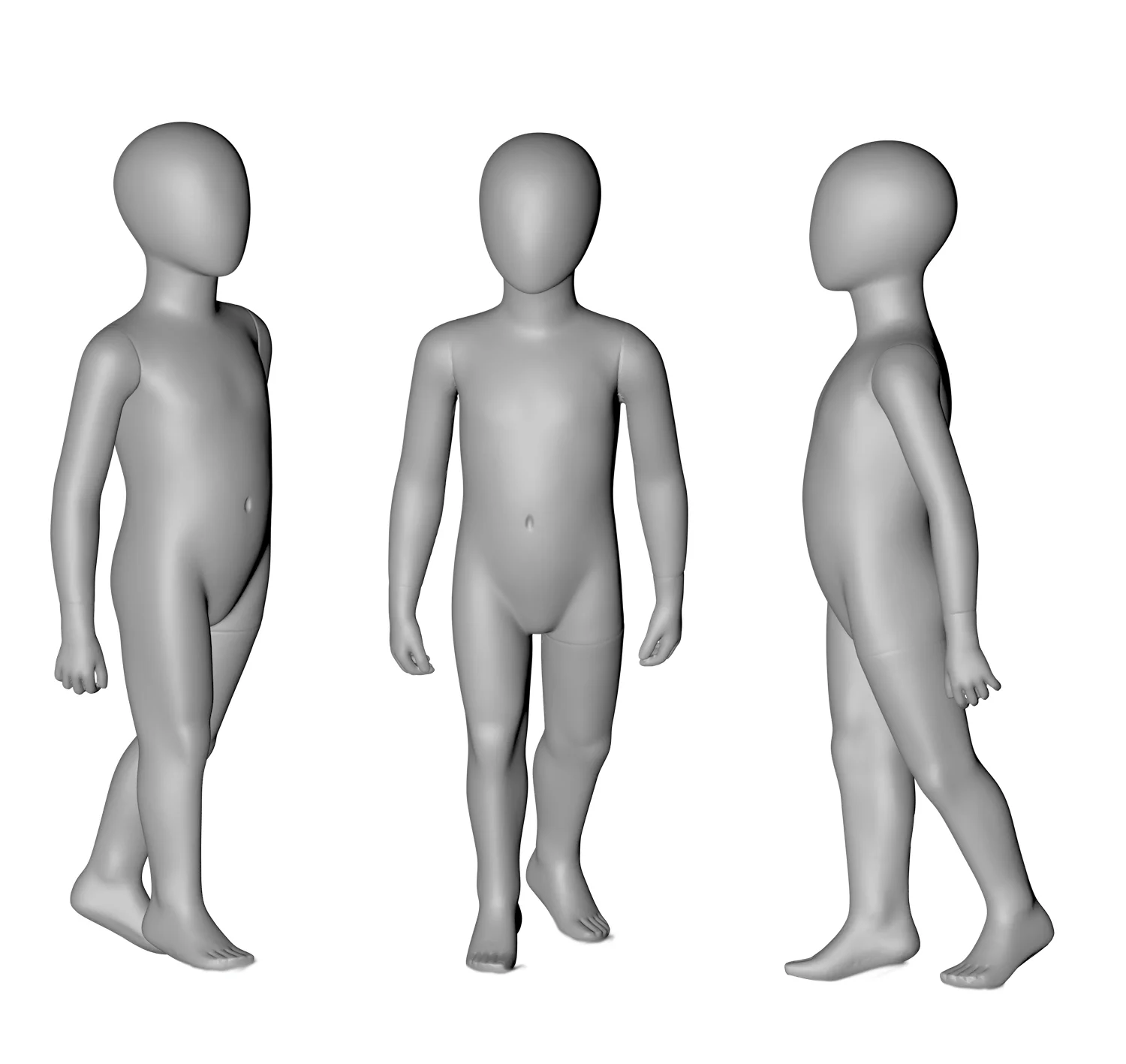 Kids Mannequins Manufacturer CKK-MAT019 Matte