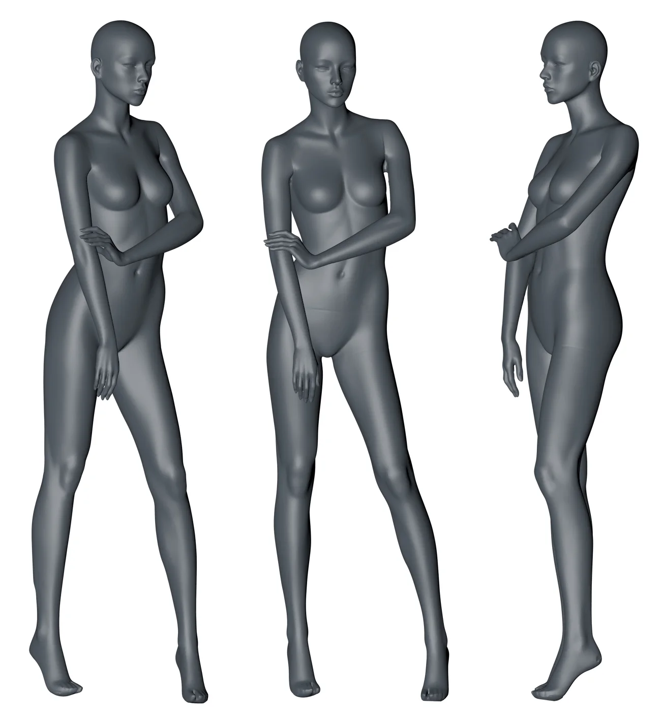 740 Finish Female Mannequins supplier