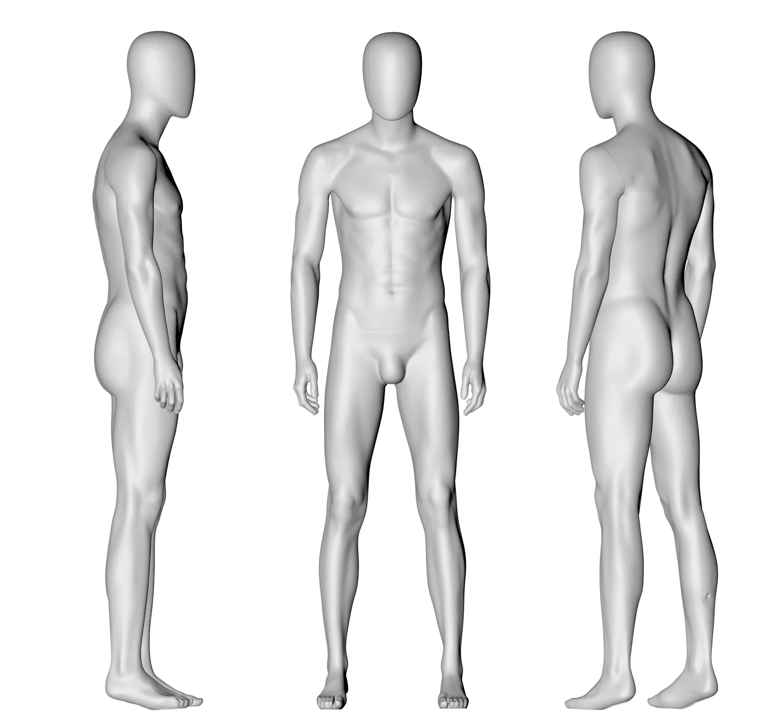 Male Mannequin Manufacturer CKM-BLM03