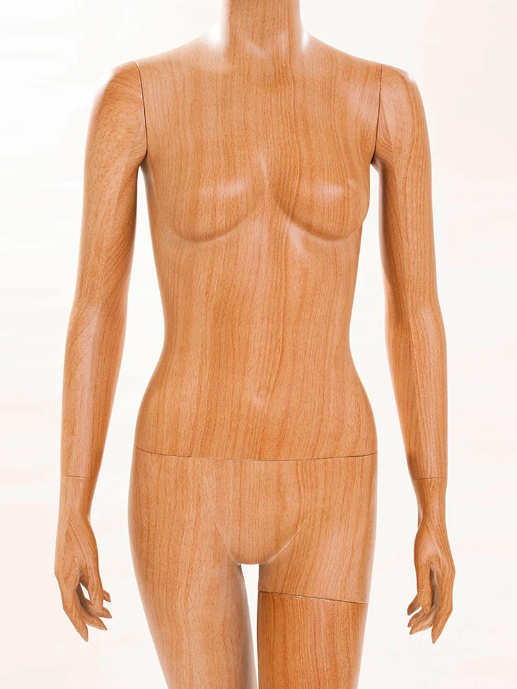 Mannequin surface treatment wood